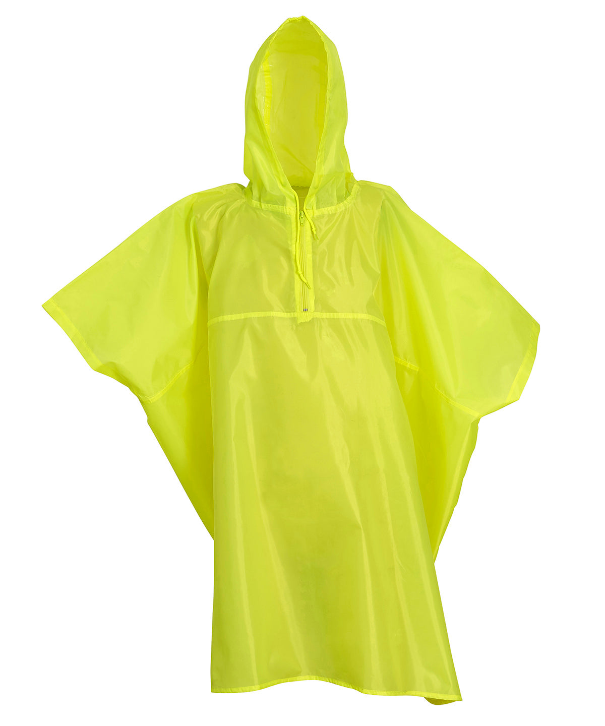 Yoko promo poncho (HVS470) - YK058 - Hi-vis Yellow - Customisable Ponchos