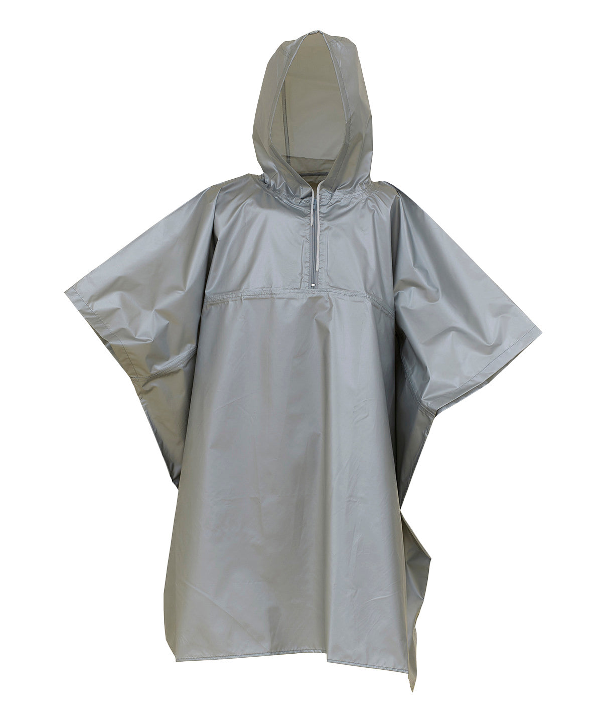 Yoko promo poncho (HVS470) - YK058 - Silver - Customisable Ponchos