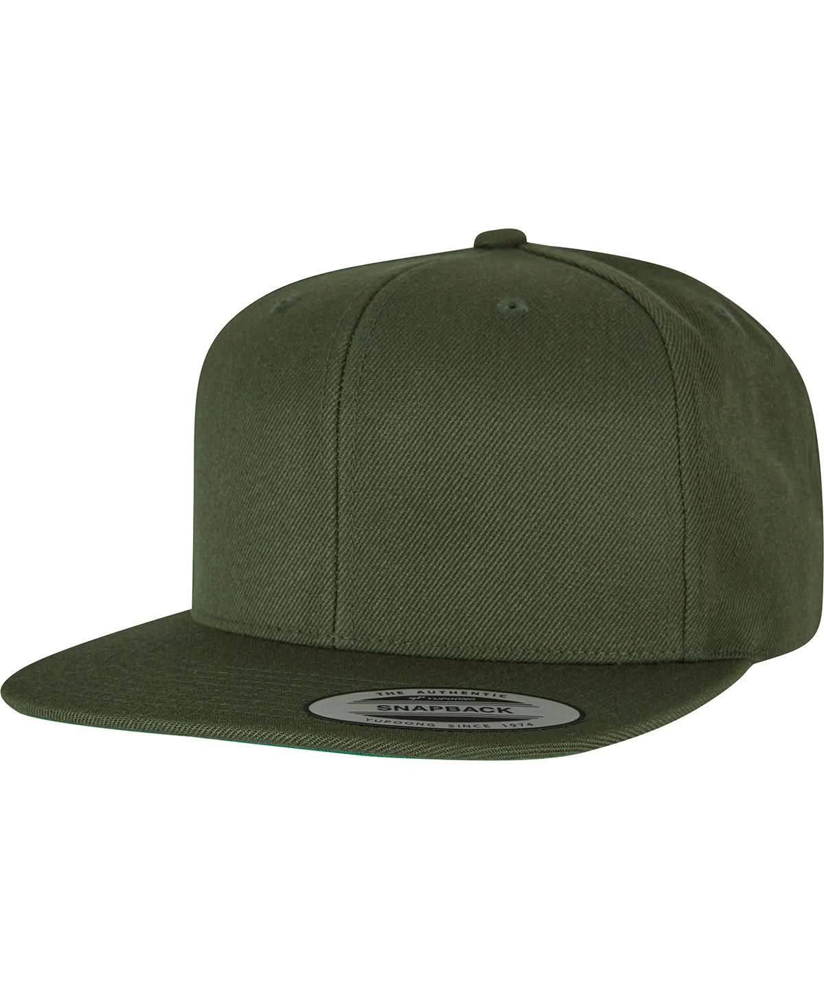 Flexfit By Yupoong The Classic Snapback 6089M YP001 - Deep Olive One size - Customisable Caps