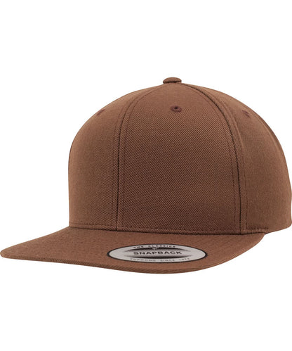Flexfit By Yupoong The Classic Snapback 6089M YP001 - Tan One size - Customisable Caps