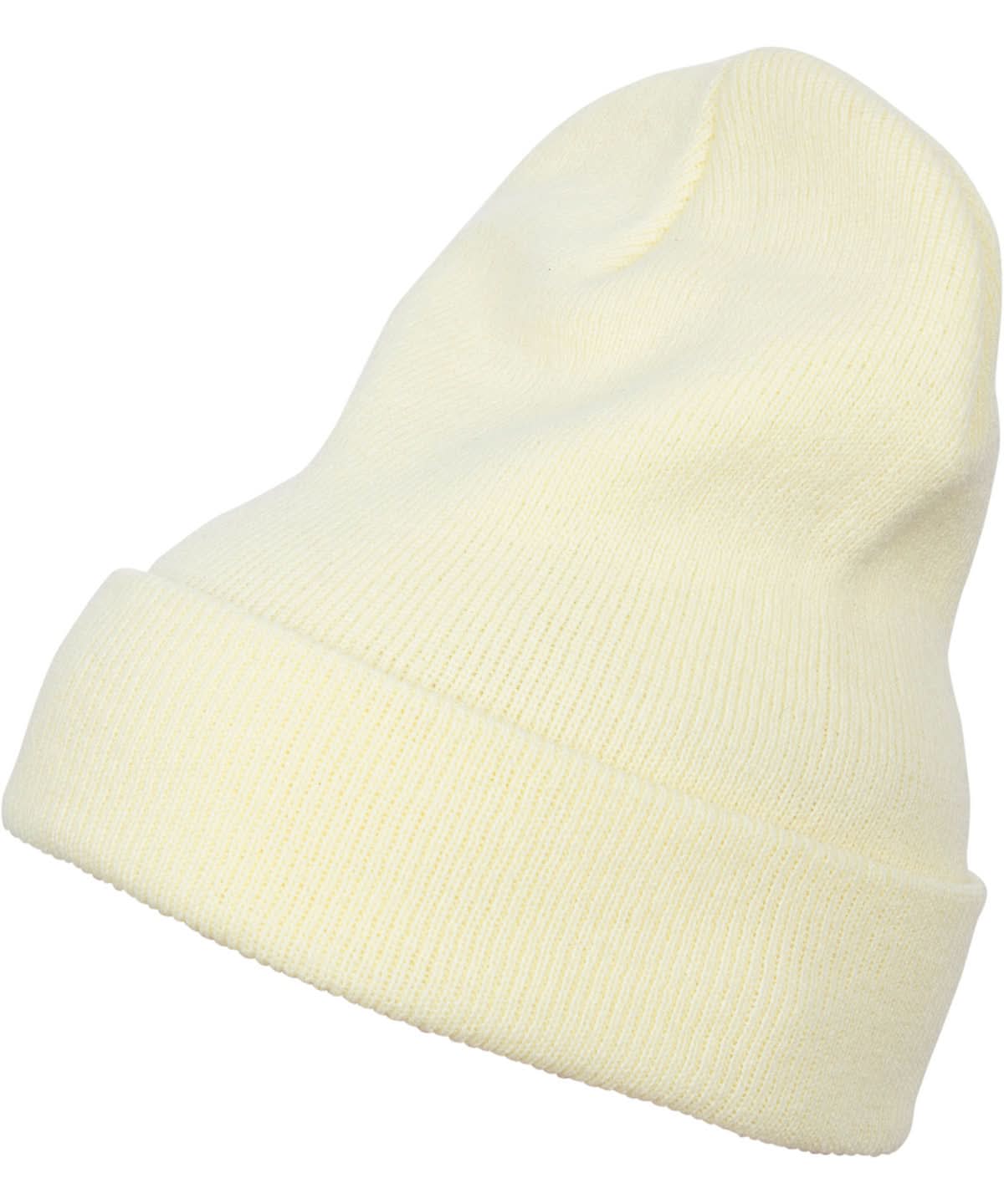 Flexfit By Yupoong Heavyweight Long Beanie 1501Kc YP012 - Powdery Yellow One size - Customisable Beanies
