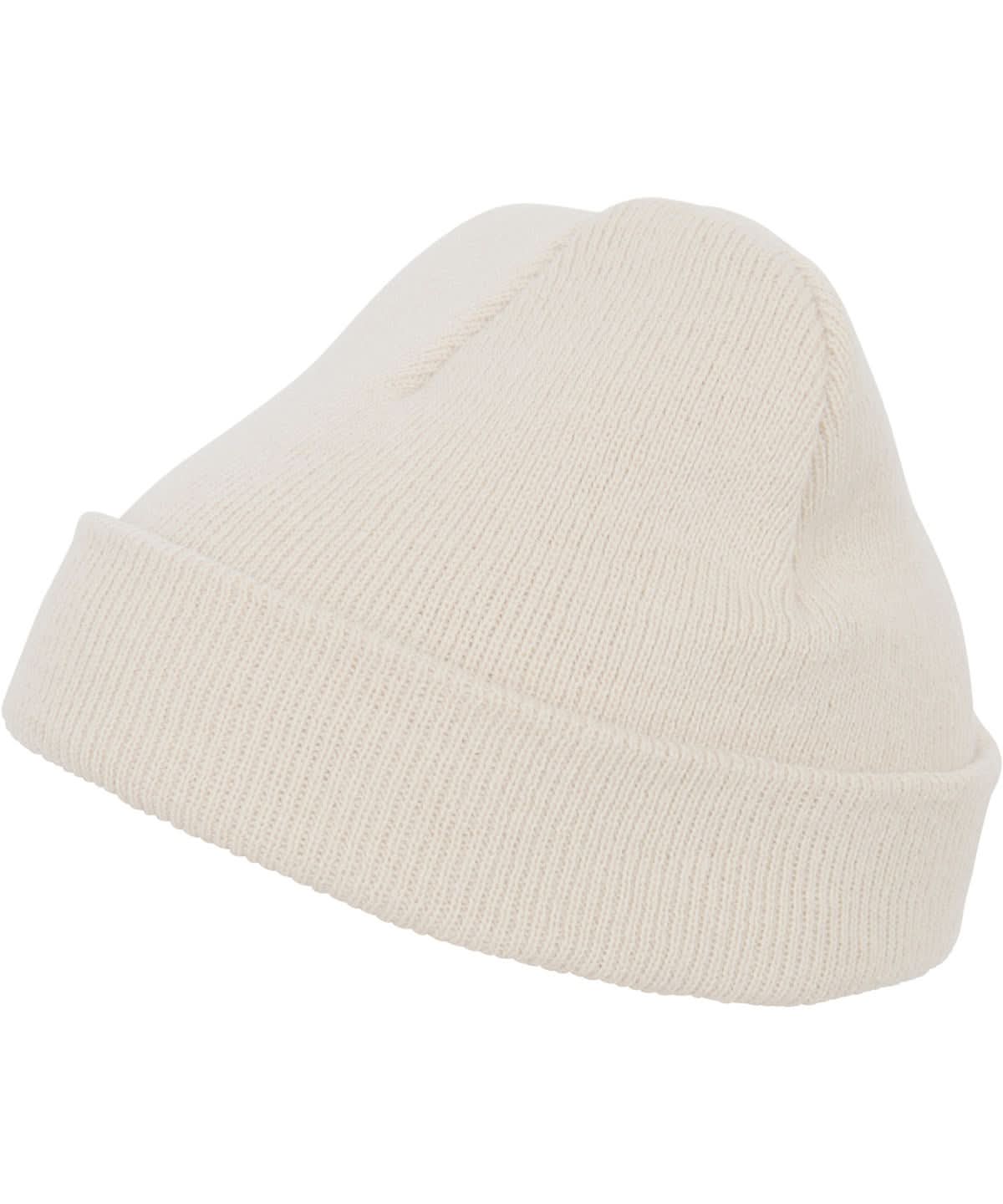 Flexfit By Yupoong Heavyweight Beanie 1500Kc YP013 - White Sand One size - Customisable Beanies