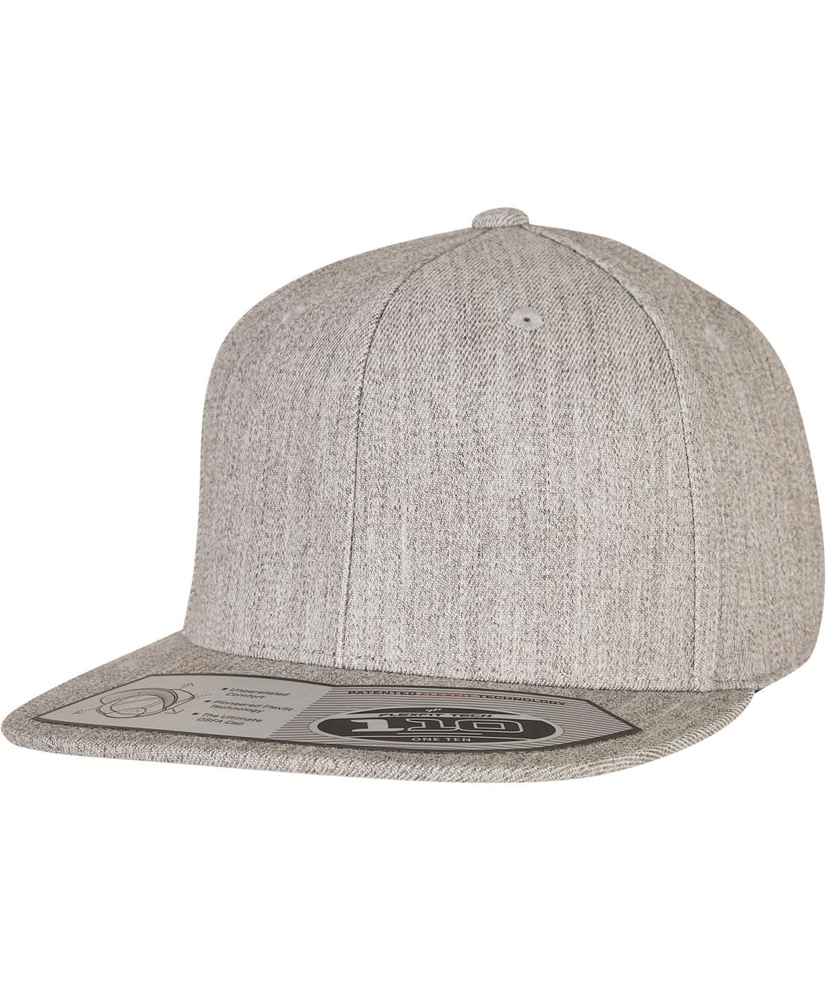 Flexfit By Yupoong 110 Fitted Snapback 110 YP020 - - Customisable Caps