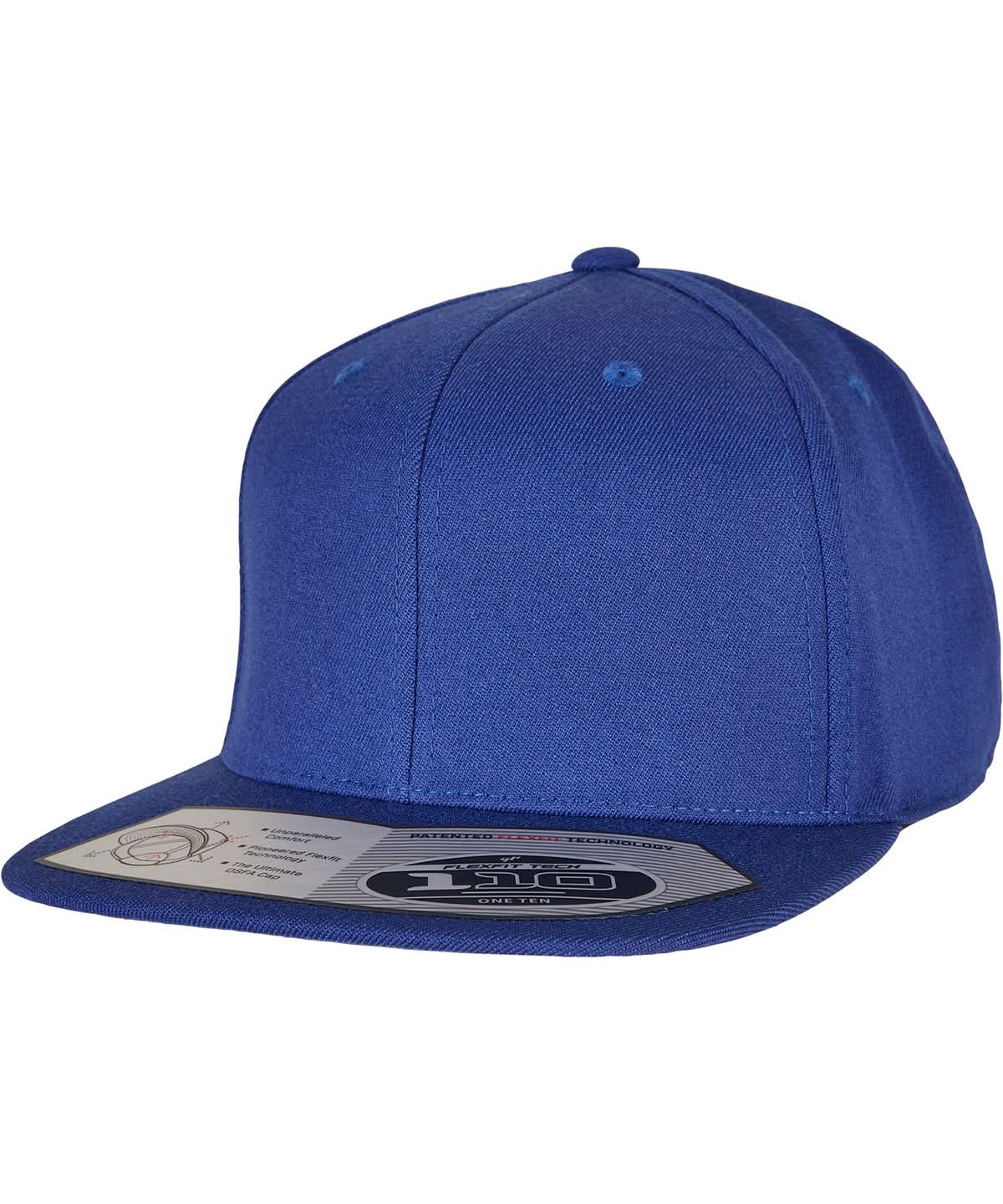 Flexfit By Yupoong 110 Fitted Snapback 110 YP020 - - Customisable Caps