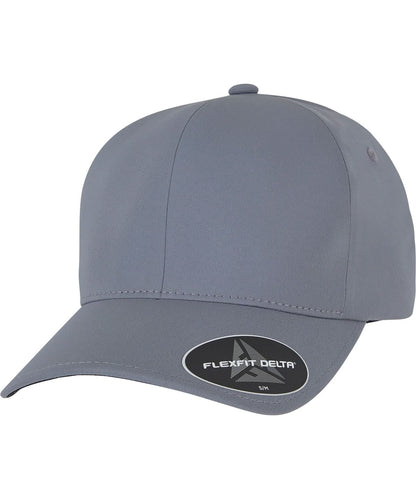 Flexfit By Yupoong Flexfit Delta Cap 180 YP028 - Stone Grey - Customisable Caps