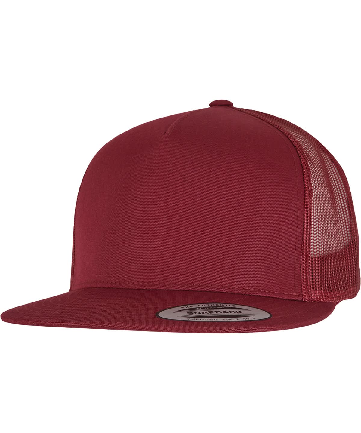 Flexfit By Yupoong Classic Trucker 6006 YP040 - Maroon One size - Customisable Caps