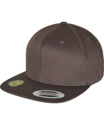 Flexfit By Yupoong Organic Cotton Snapback 6089Oc YP086 - Dark Grey One size - Customisable Caps