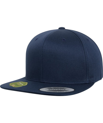 Flexfit By Yupoong Organic Cotton Snapback 6089Oc YP086 - Navy One size - Customisable Caps
