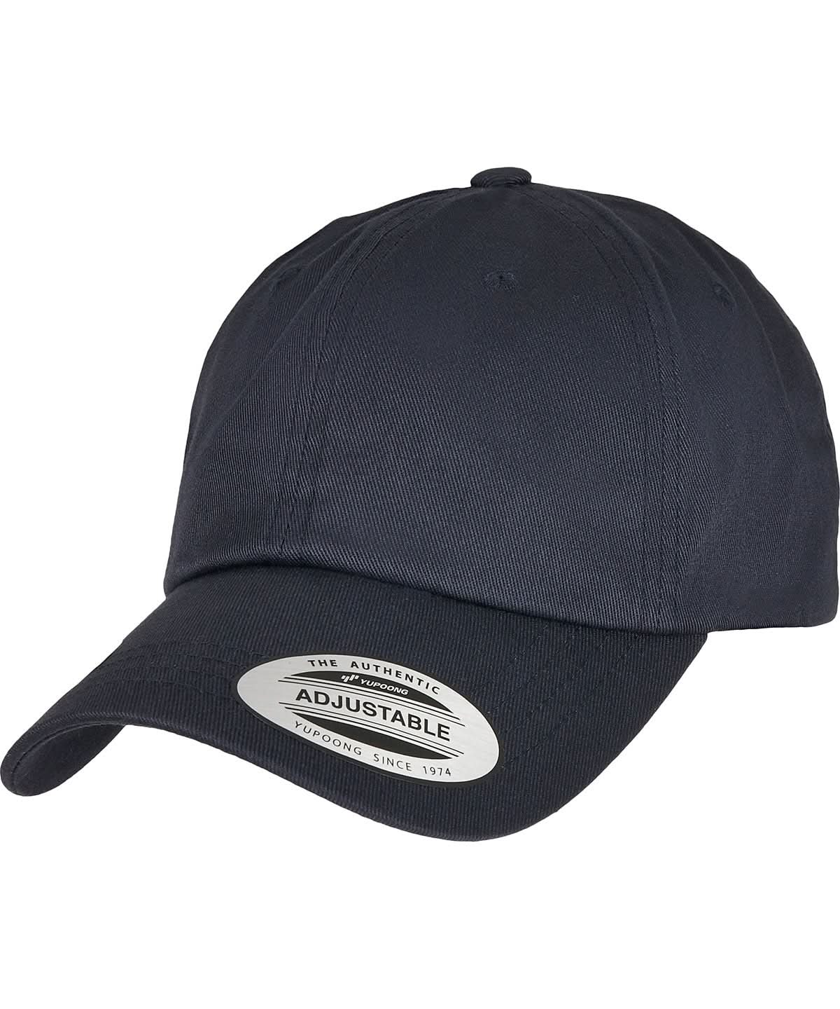 Low Profile Organic Cotton Cap 6245Oc - YP097 - Dark Navy One size - Customisable Caps