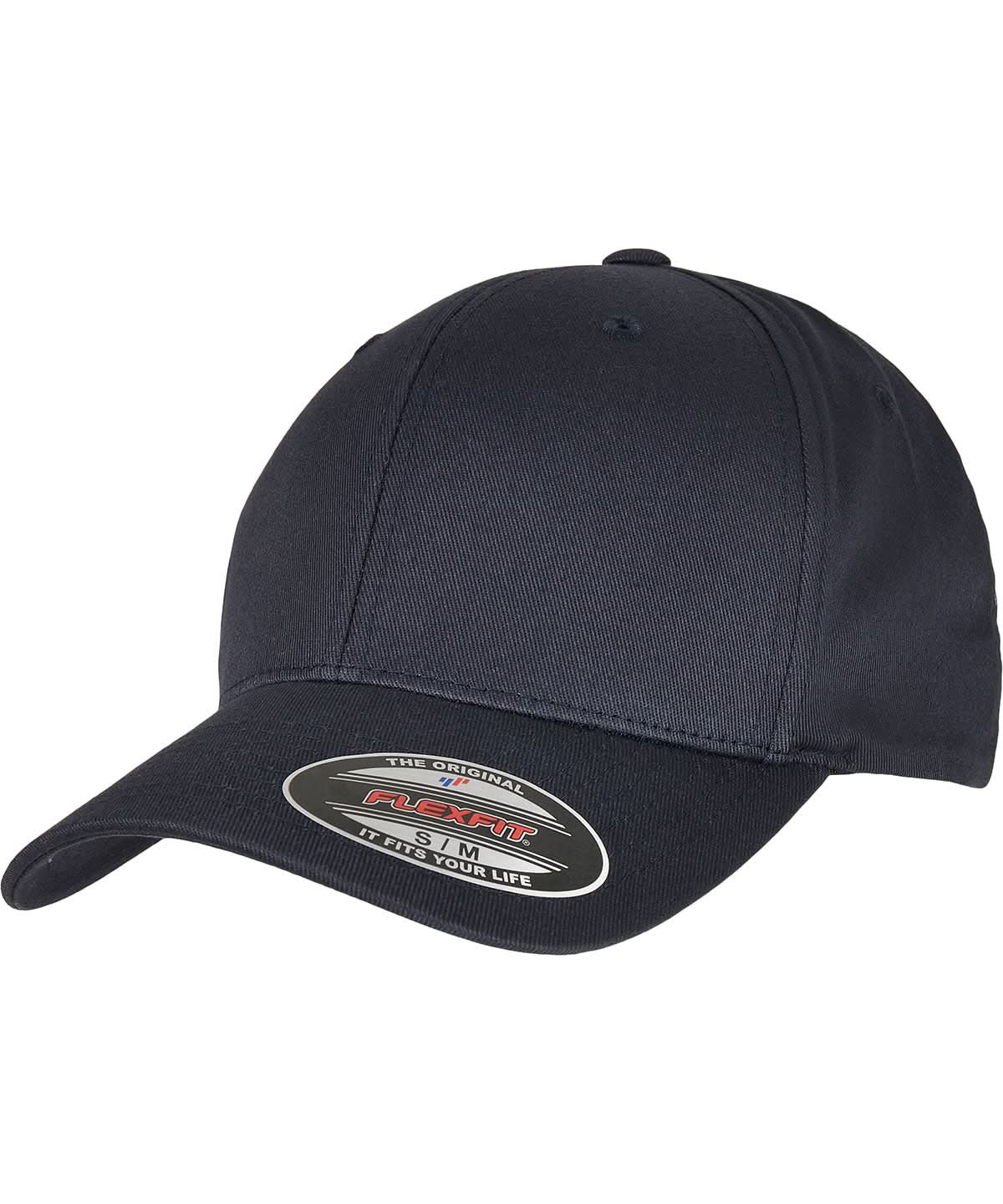 Flexfit By Yupoong Flexfit Organic Cotton Cap 6277Oc YP113 - Dark Navy - Customisable Caps