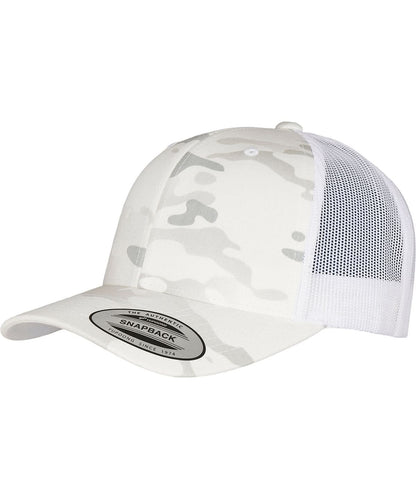 Flexfit By Yupoong Retro Trucker Multicam 6606Mc YP131 - - Customisable Caps