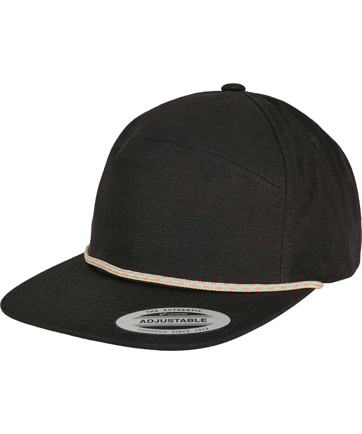 Flexfit By Yupoong Colour Braid Jockey Cap 7005Cb YP134 - - Customisable Caps