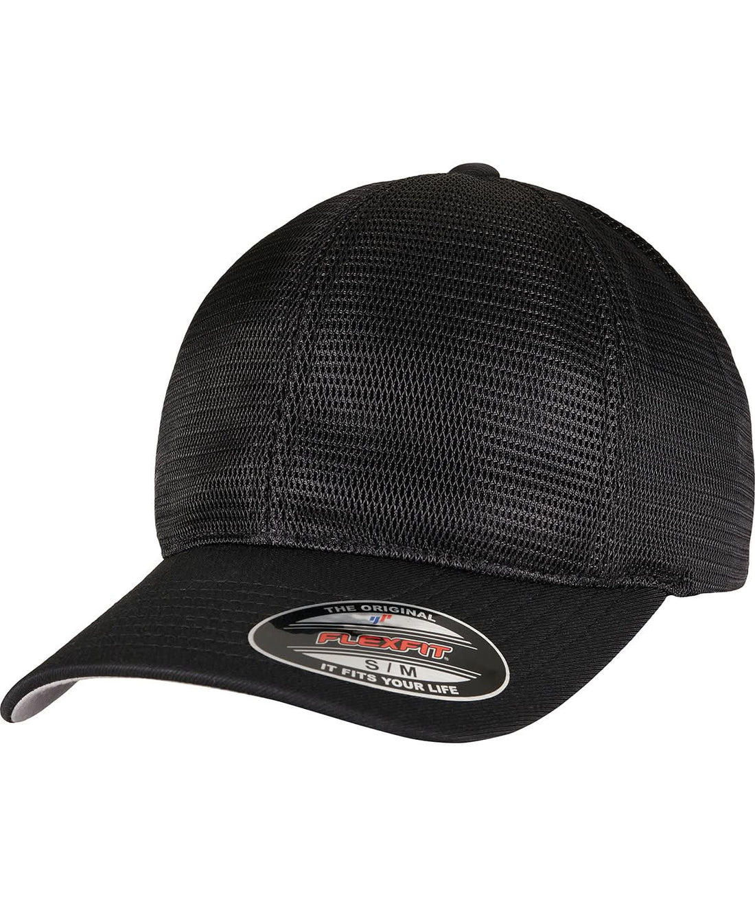 Flexfit 360 Omnimesh Cap 360 - YP148 - Black - Customisable Caps