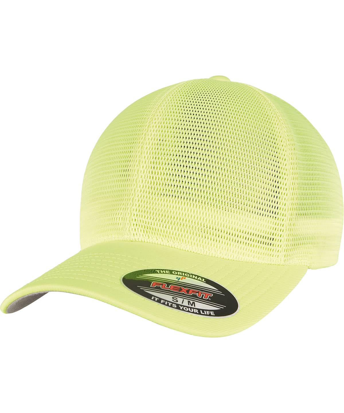 Flexfit By Yupoong Flexfit 360 Omnimesh Cap 360 YP148 - Neon Yellow L XL - Customisable Caps