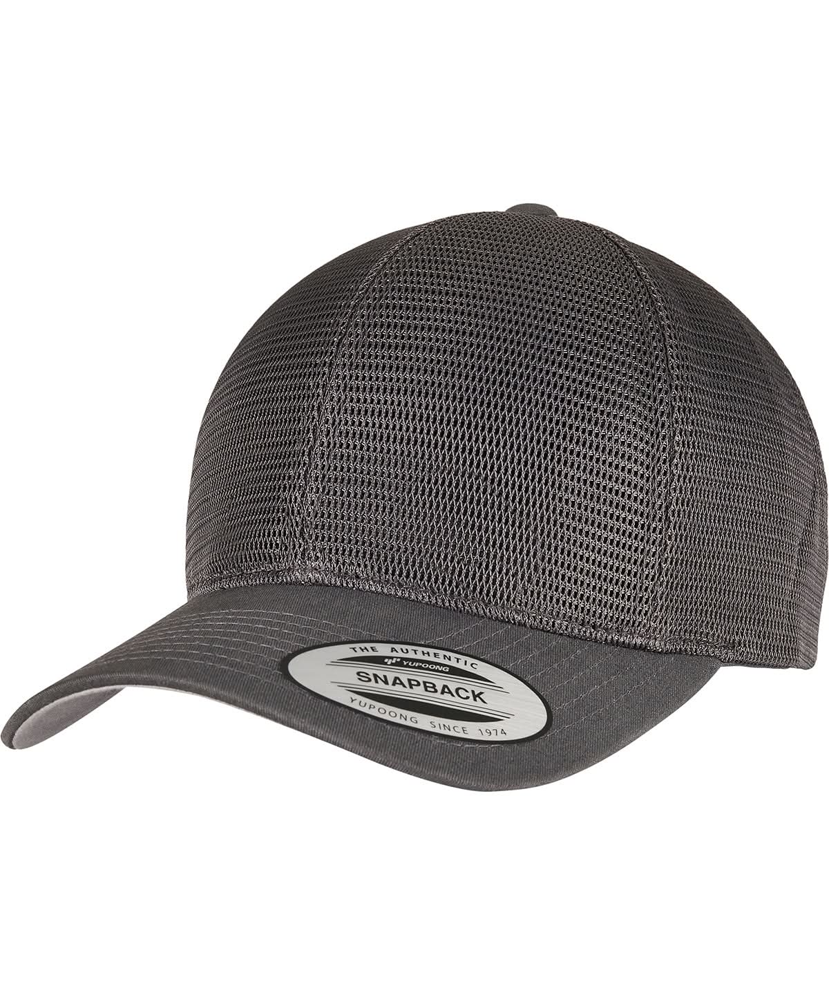 Flexfit By Yupoong 360 Omnimesh Cap 6360 YP150 - Charcoal One size - Customisable Caps