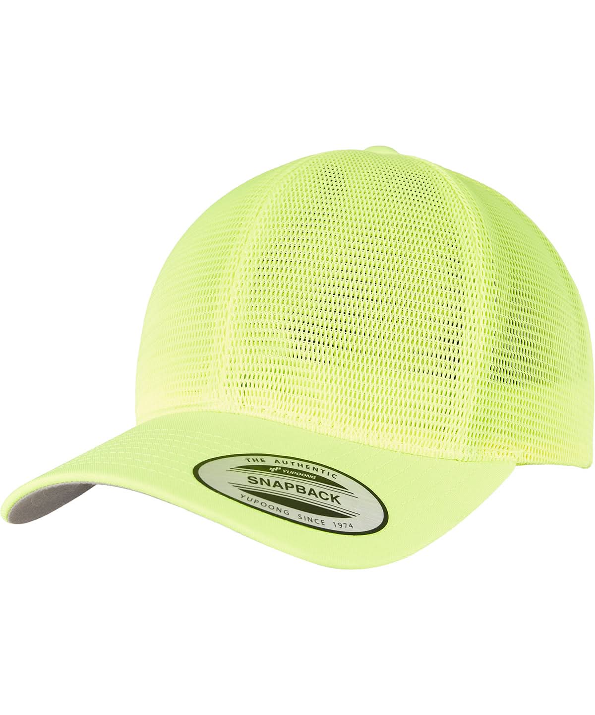 Flexfit By Yupoong 360 Omnimesh Cap 6360 YP150 - Neon Yellow One size - Customisable Caps