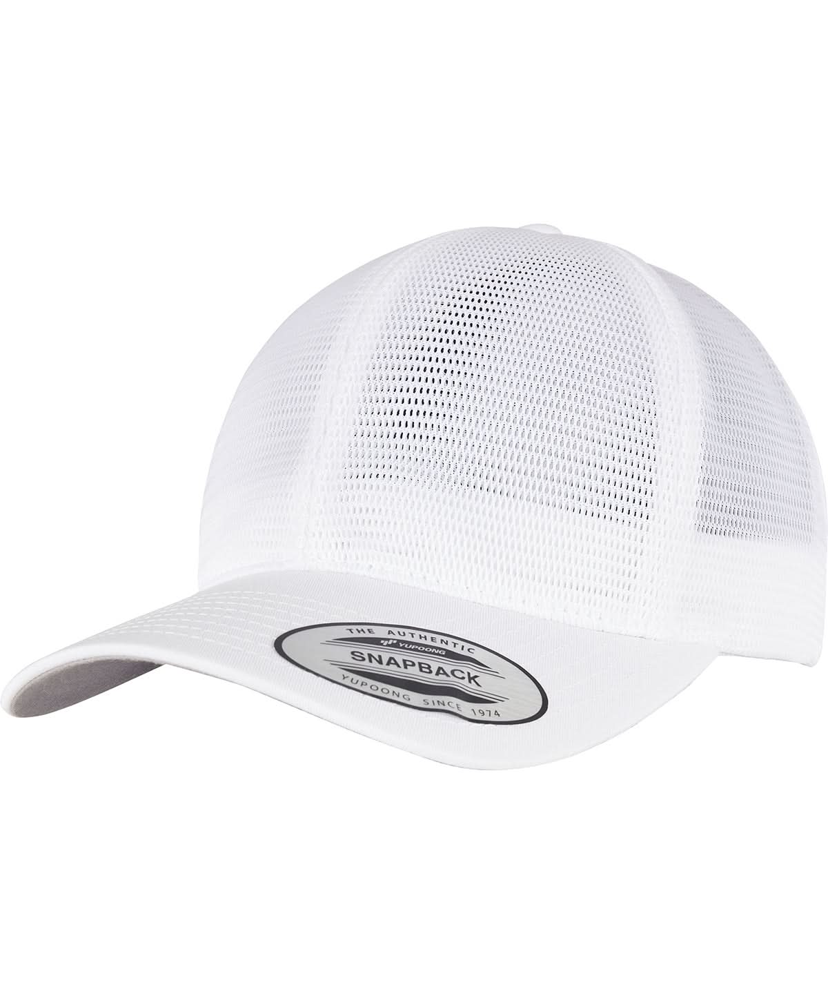 Flexfit By Yupoong 360 Omnimesh Cap 6360 YP150 - White One size - Customisable Caps