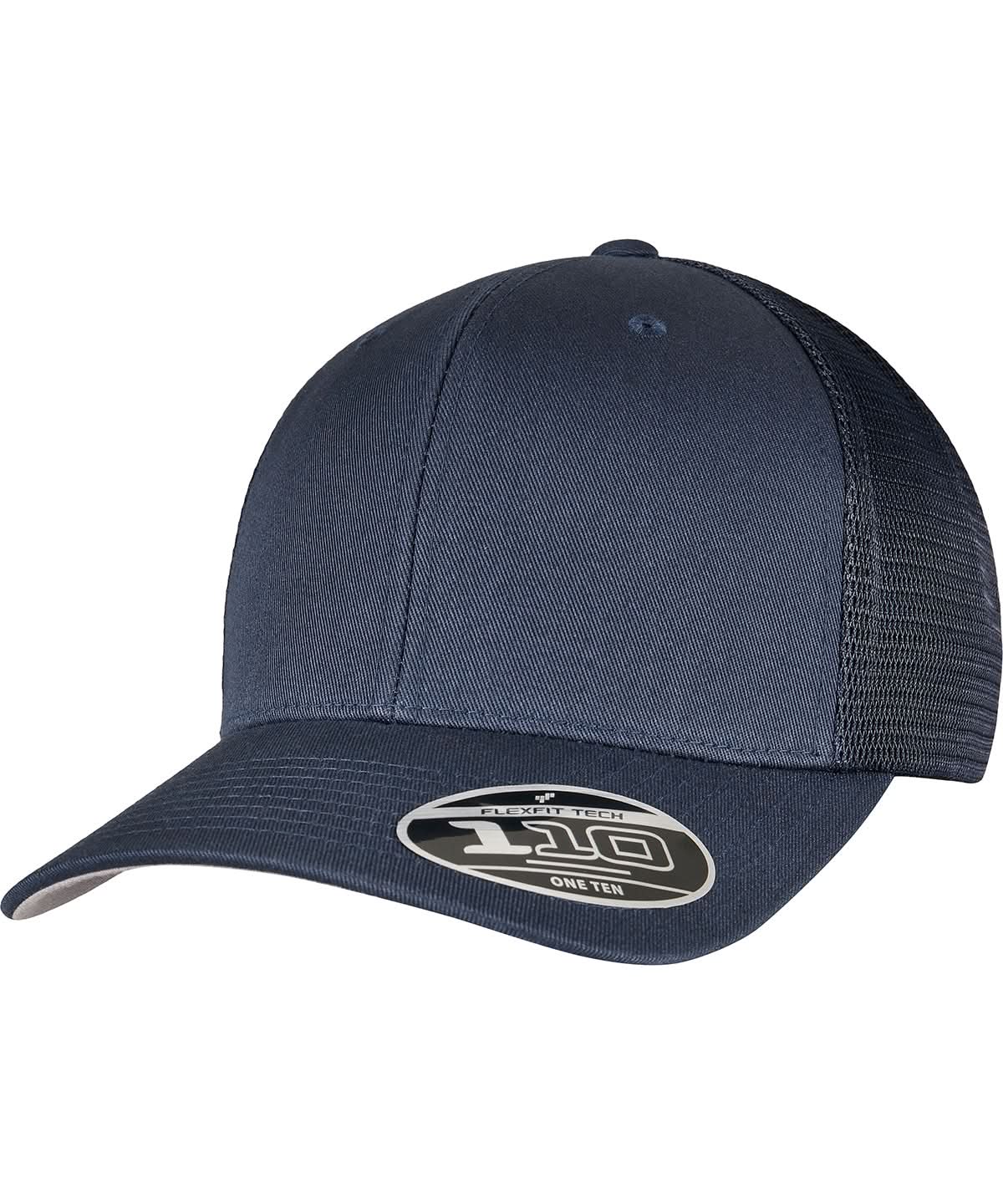 Flexfit By Yupoong 110 Mesh Cap 110M YP151 - Navy One size - Customisable Caps