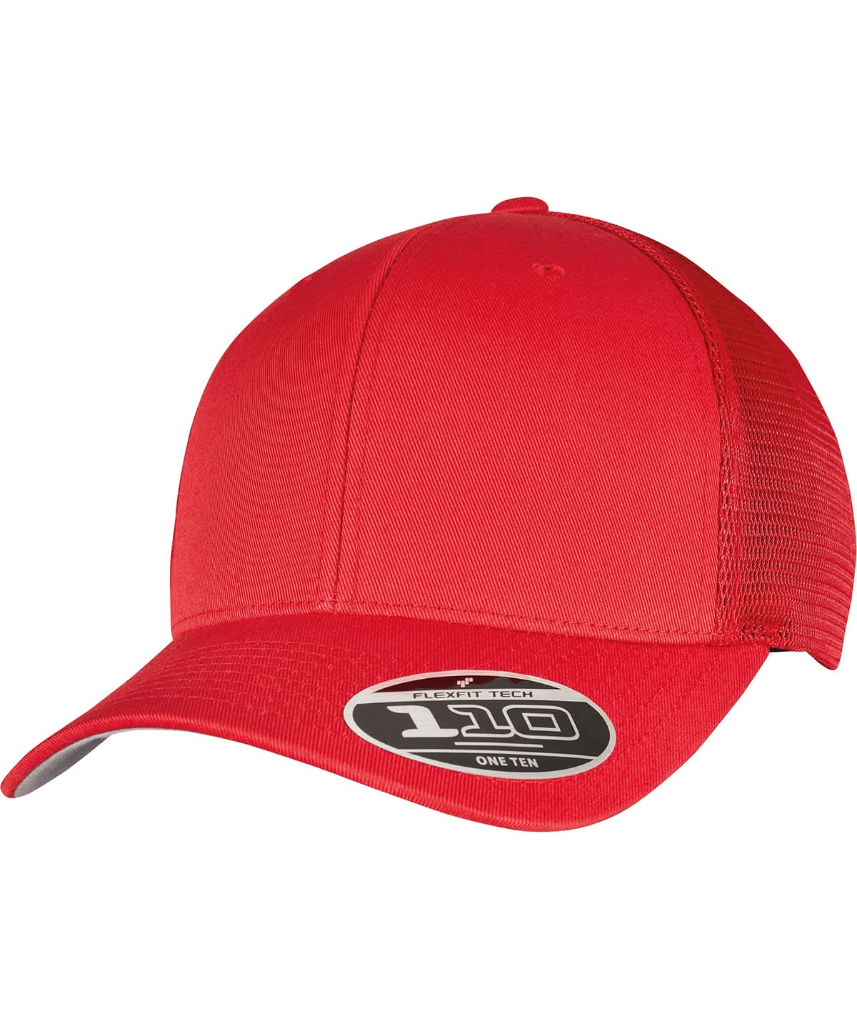 Flexfit By Yupoong 110 Mesh Cap 110M YP151 - Red One size - Customisable Caps