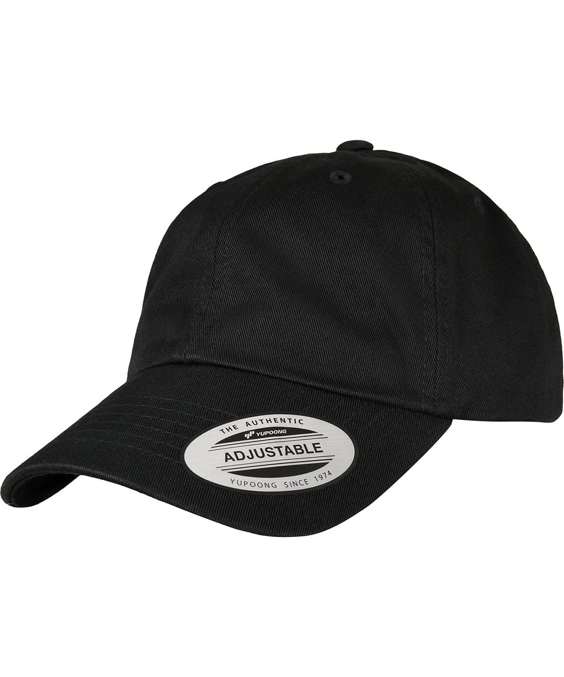 Eco Wash Dad Cap 6245Ec - YP160 - Black One size - Customisable Caps