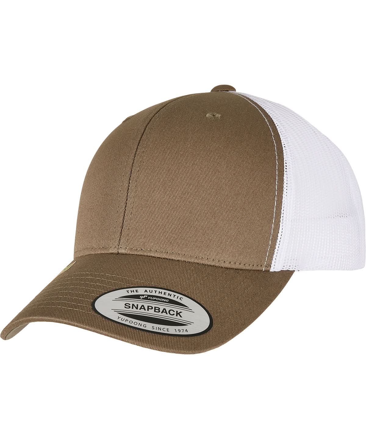 Flexfit By Yupoong Yp Classics Recycled Retro Trucker Cap 2 Tone 6606Rt YP164 - - Customisable Caps