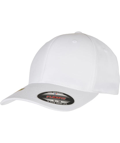 Flexfit By Yupoong Flexfit Recycled Polyester Cap YP174 - White - Customisable Caps