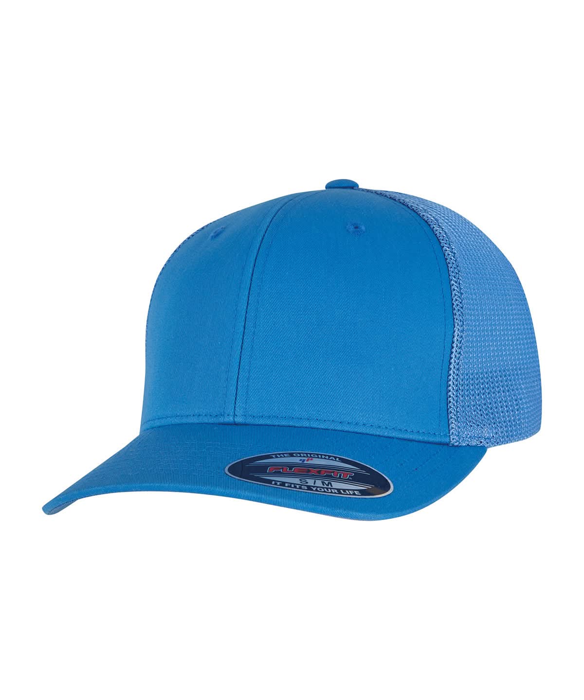 Flexfit By Yupoong Flexfit Mesh Trucker YP179 - Blue - Customisable Caps