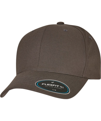Flexfit By Yupoong Flexfit Nu Cap 6100Nu YP217 - Dark Grey - Customisable Caps