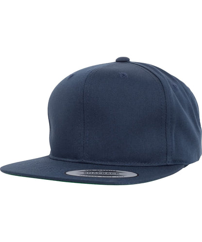 Flexfit By Yupoong Pro Style Twill Snapback Youth Cap 6308 YP225 - Navy One size - Customisable Caps
