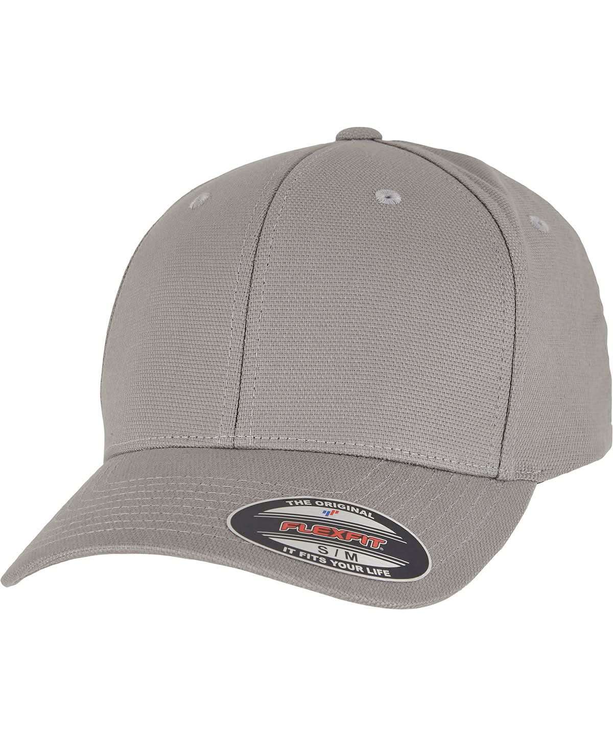 Flexfit By Yupoong Yp Signature Cotton Canvas Spa Rxz2109 YP260 - Heather Grey - Customisable Caps
