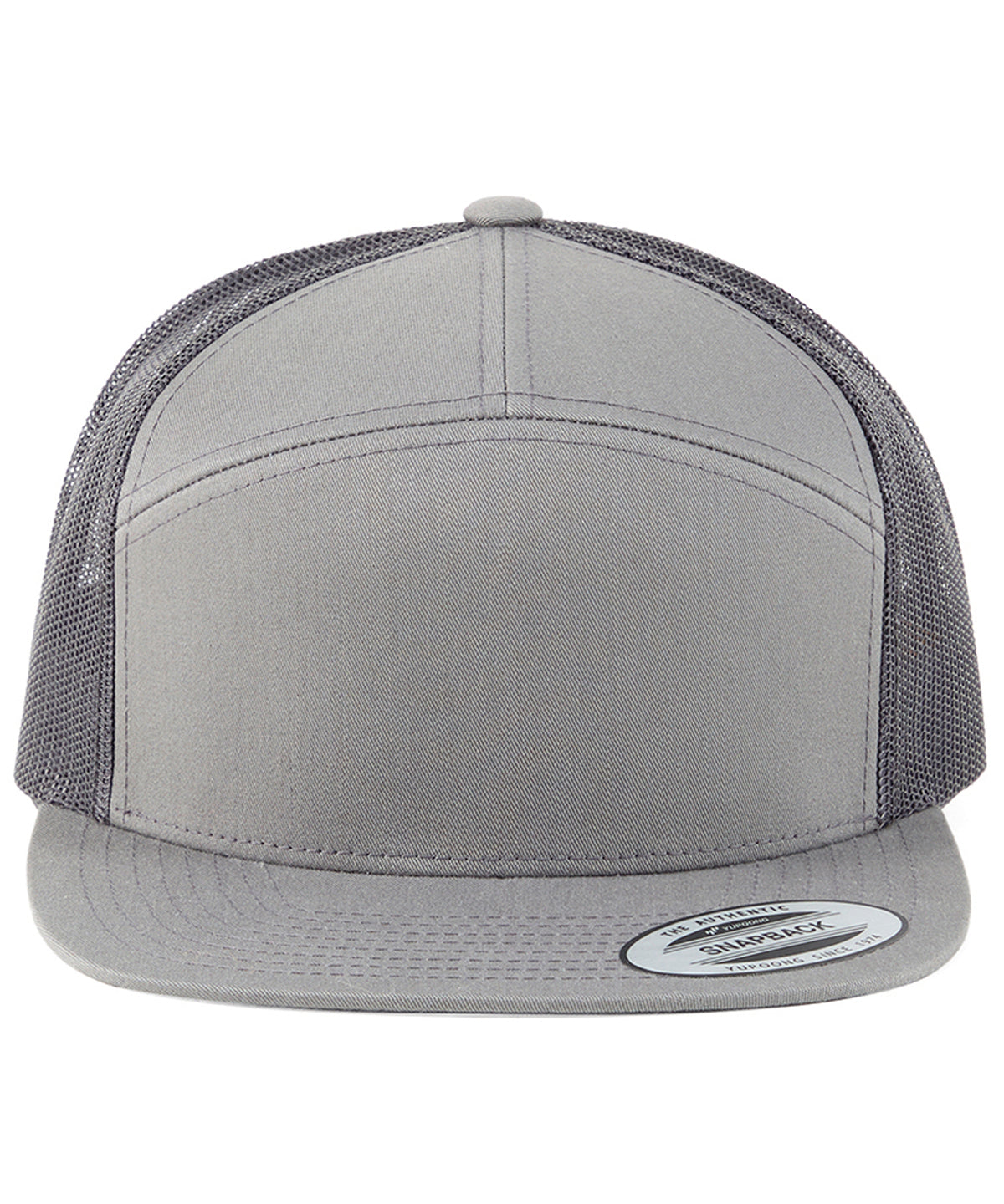 7-panel classic trucker cap (9294) - YP265 - Dark Grey One size - Customisable Caps