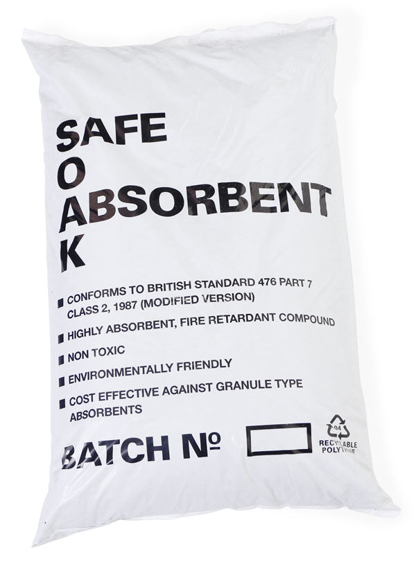 Beeswift Loose Fibre Spill Absorbant Ltr Zlfa30 - White 30L - Customisable Granules