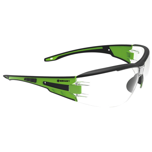 Beeswift Clear Lens Sports Frame Safety Glasses - - Customisable Eye Protection