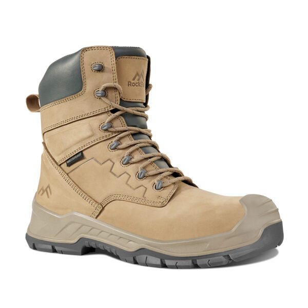 RF751 Wilder Stone High Leg Waterproof Safety Boot with Side Zip