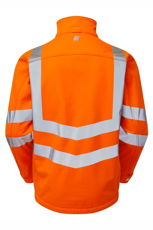 Softshell Jacket Orange Recycled Content - PR535 - - Customisable Waterproof