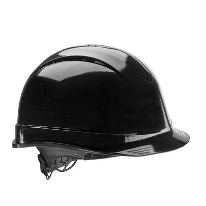 Supertouch - Industrial Safety Helmet with Wheel Ratchet - HBG2 - Black One size - Customisable Head Protection