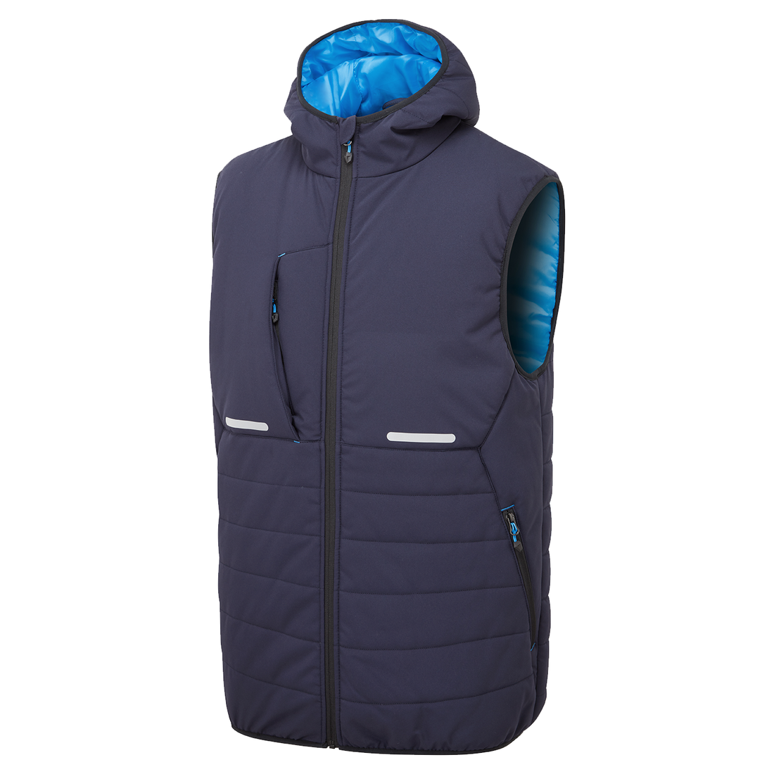 Supertouch Eco Thermal Navy Padded Bodywarmer - W019 - Navy - Customisable Bodywarmers