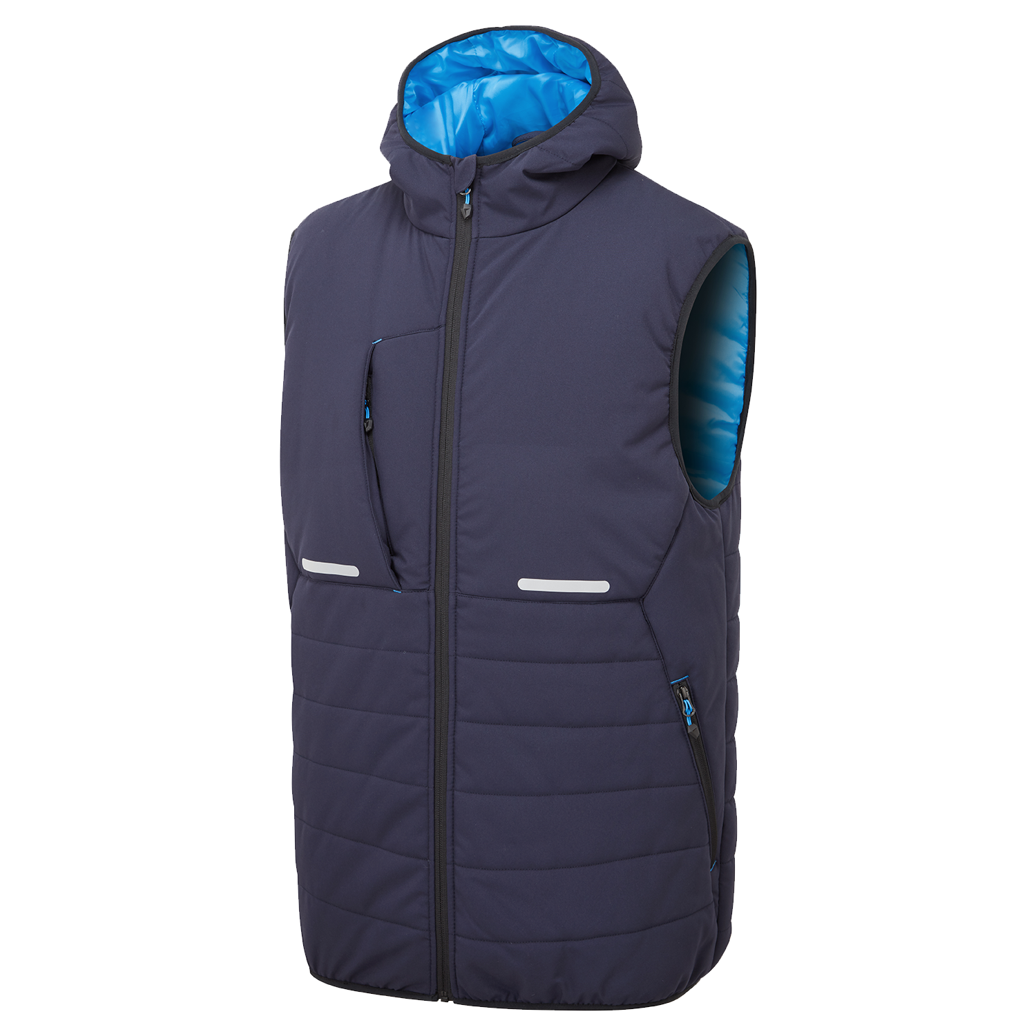 Supertouch Eco Thermal Navy Padded Bodywarmer - W019 - Navy - Customisable Bodywarmers