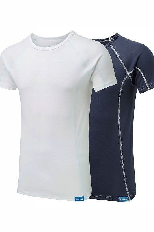Pulsar Blizzard 15 Thermal T Shirt BZ1502 - White - Customisable T-Shirt