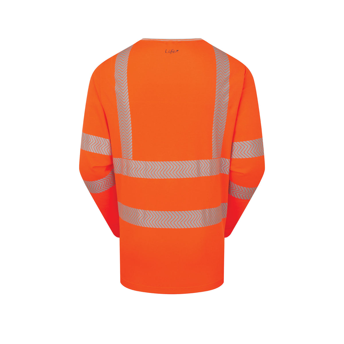 Long Sleeve TShirt Orange Bamboo Content - LFE936 - - Customisable T-Shirts