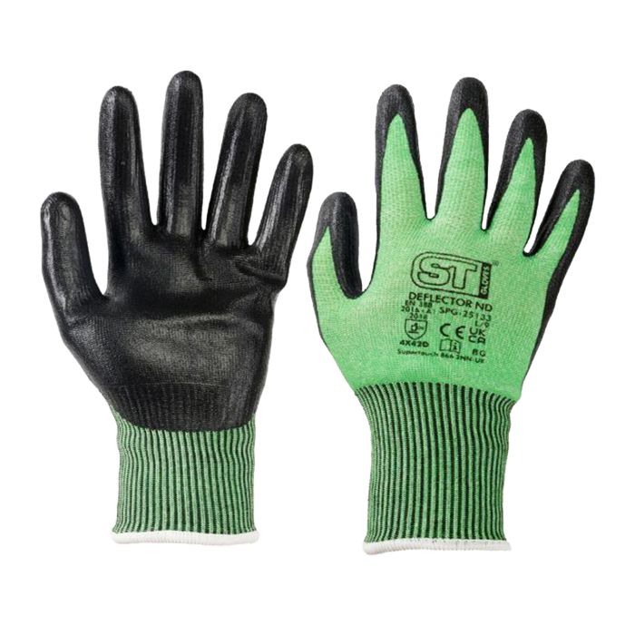 Deflector ND Cut-Level D Nitrile Foam Gloves - G252