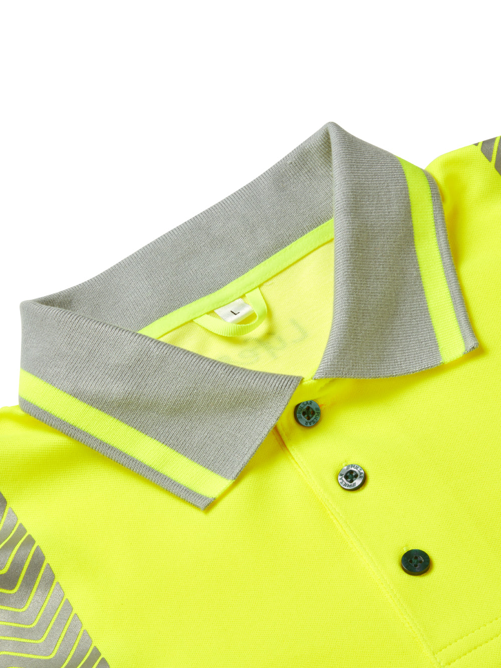 Long Sleeve Polo Shirt Yellow Bamboo Content - LFE925 - - Customisable Polo Shirts