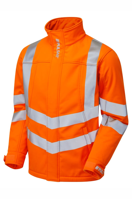 Softshell Jacket Orange Recycled Content - PR535 - - Customisable Waterproof