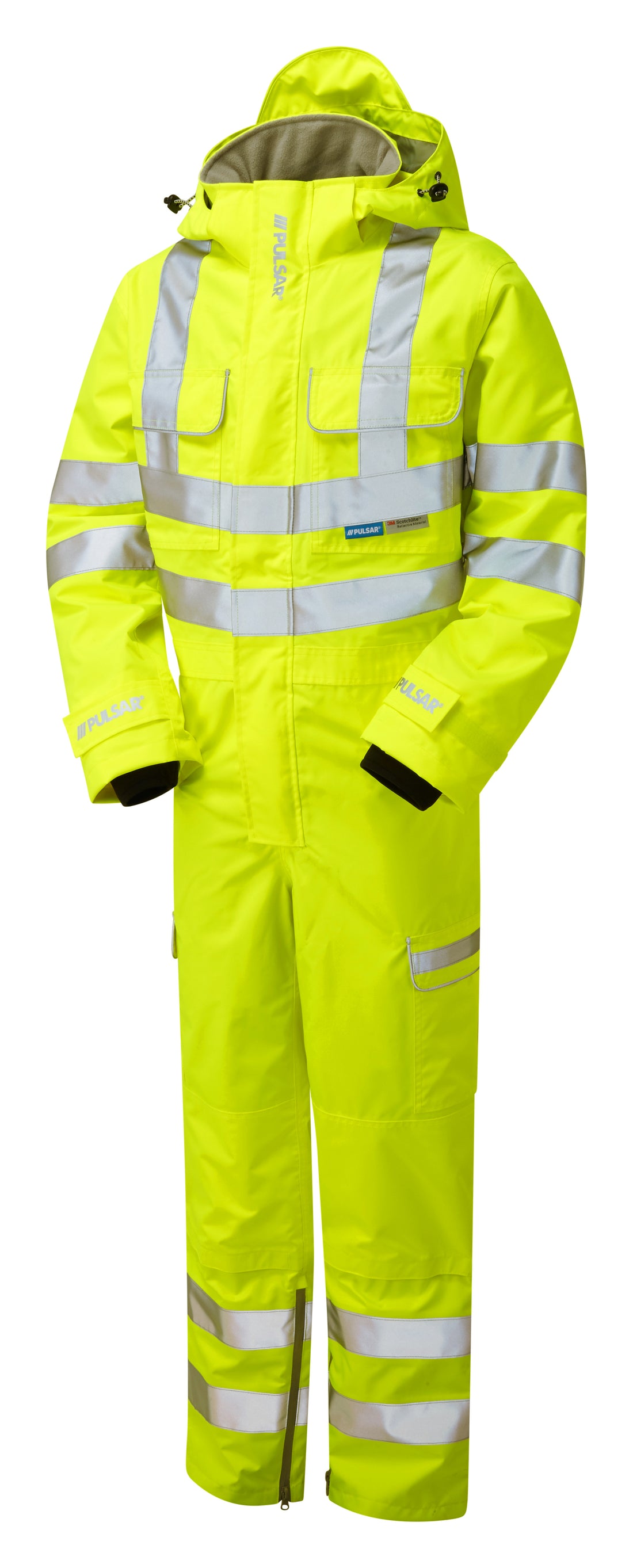 Mesh Lined Coverall Yellow Recycled Content - P522 - 7XL - Customisable Coveralls