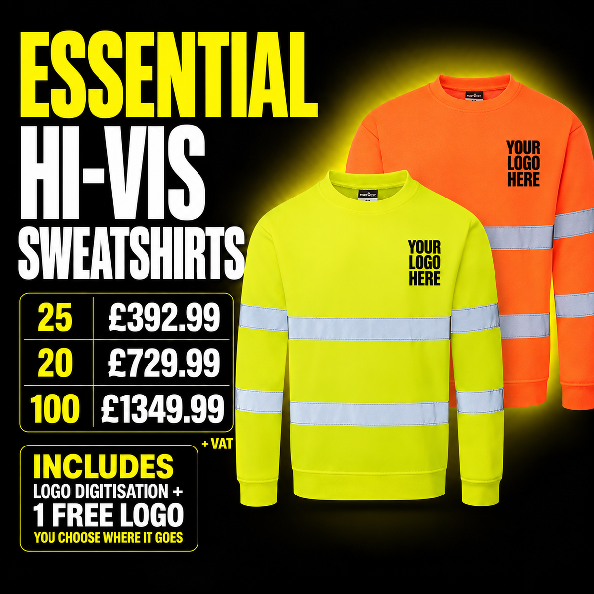 Essential Hi-Vis Polo Shirts Bundle - ES303