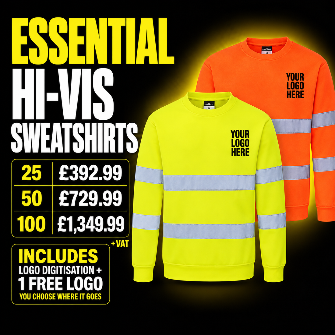 Essential Hi-Vis Polo Shirts Bundle - ES303
