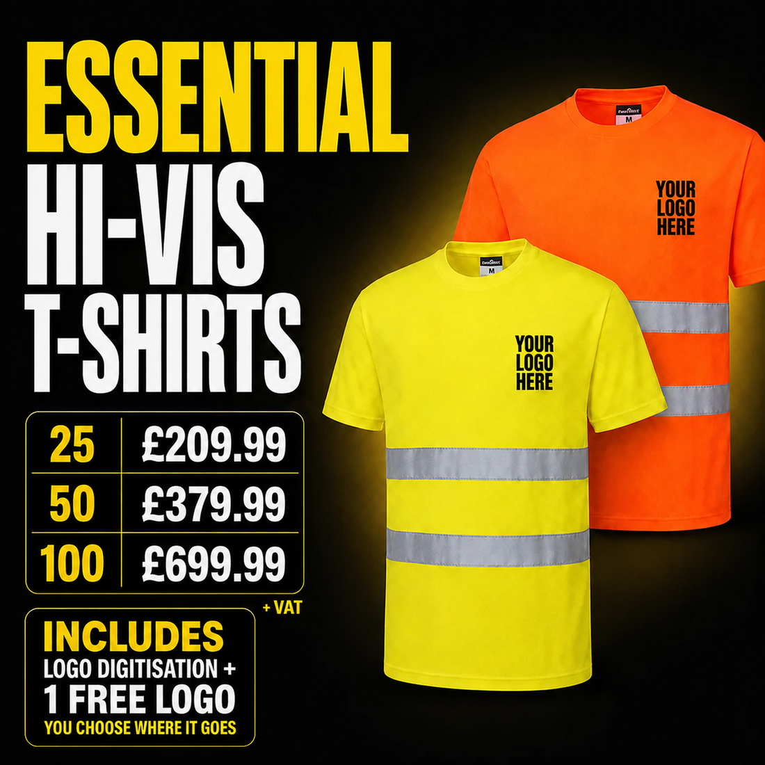 Essential Hi-Vis T-Shirts Bundle - ES478