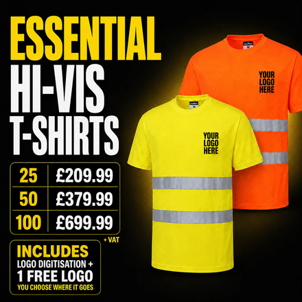 Essential Hi-Vis T-Shirts Bundle - ES478