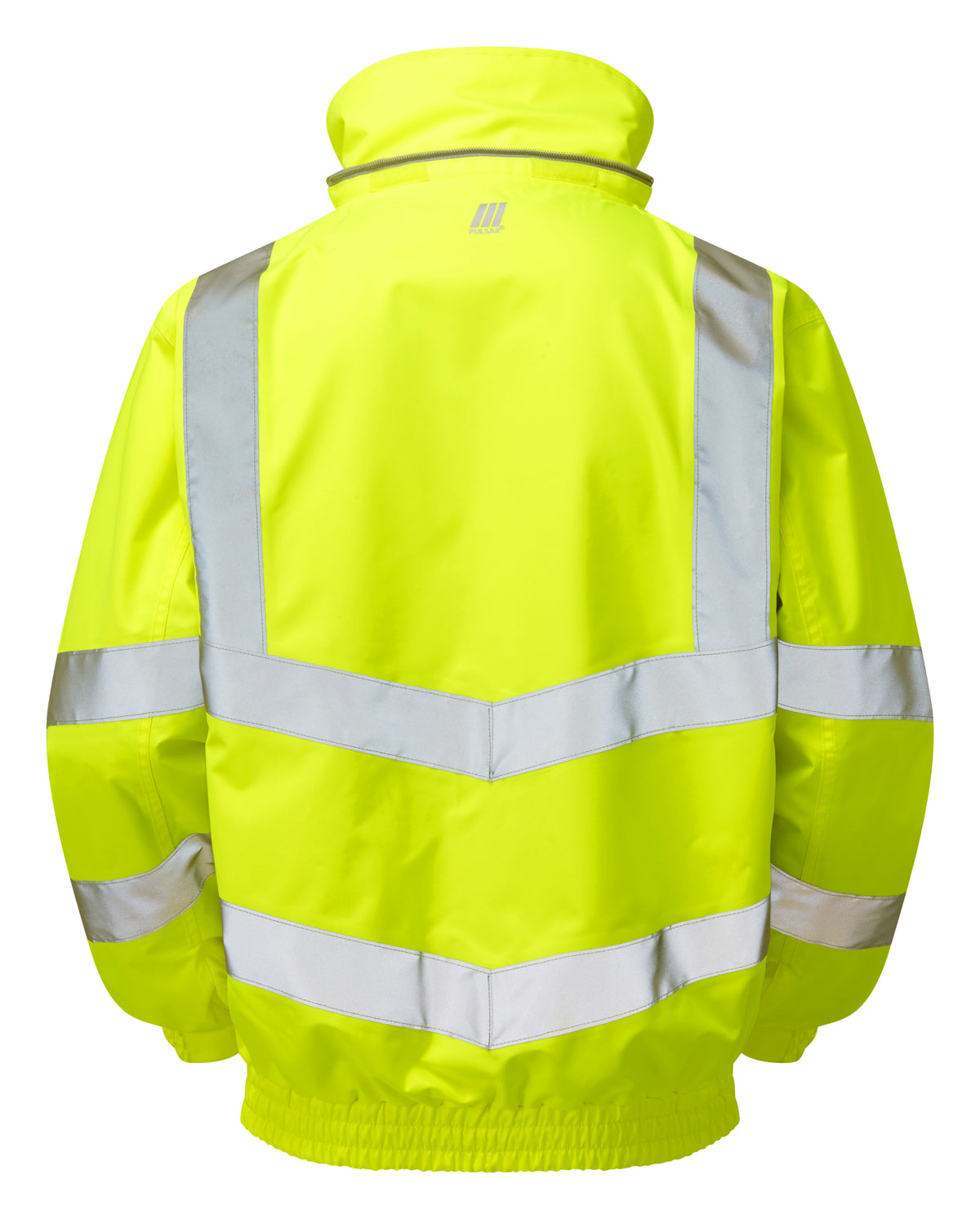 Mesh Lined Bomber Jacket Yellow Recycled Content - P533 - - Customisable Waterproof