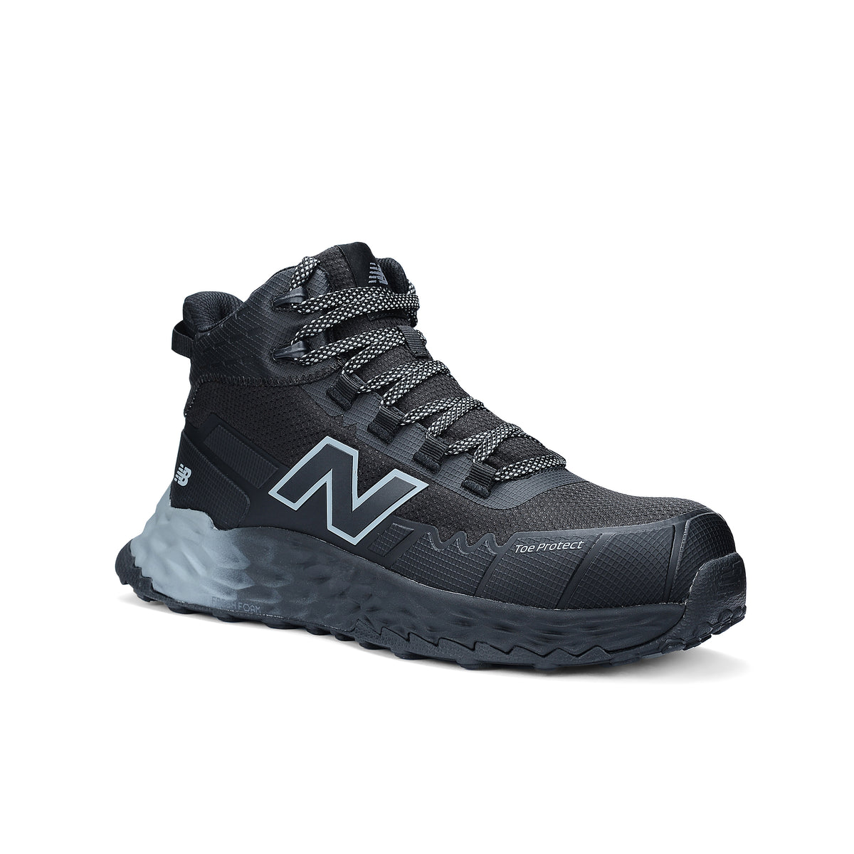 New Balance Fresh Foam Cremorne MID Men’s Black Safety Shoe - - Customisable Safety Footwear
